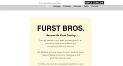 Desktop Screenshot of furstbros.com